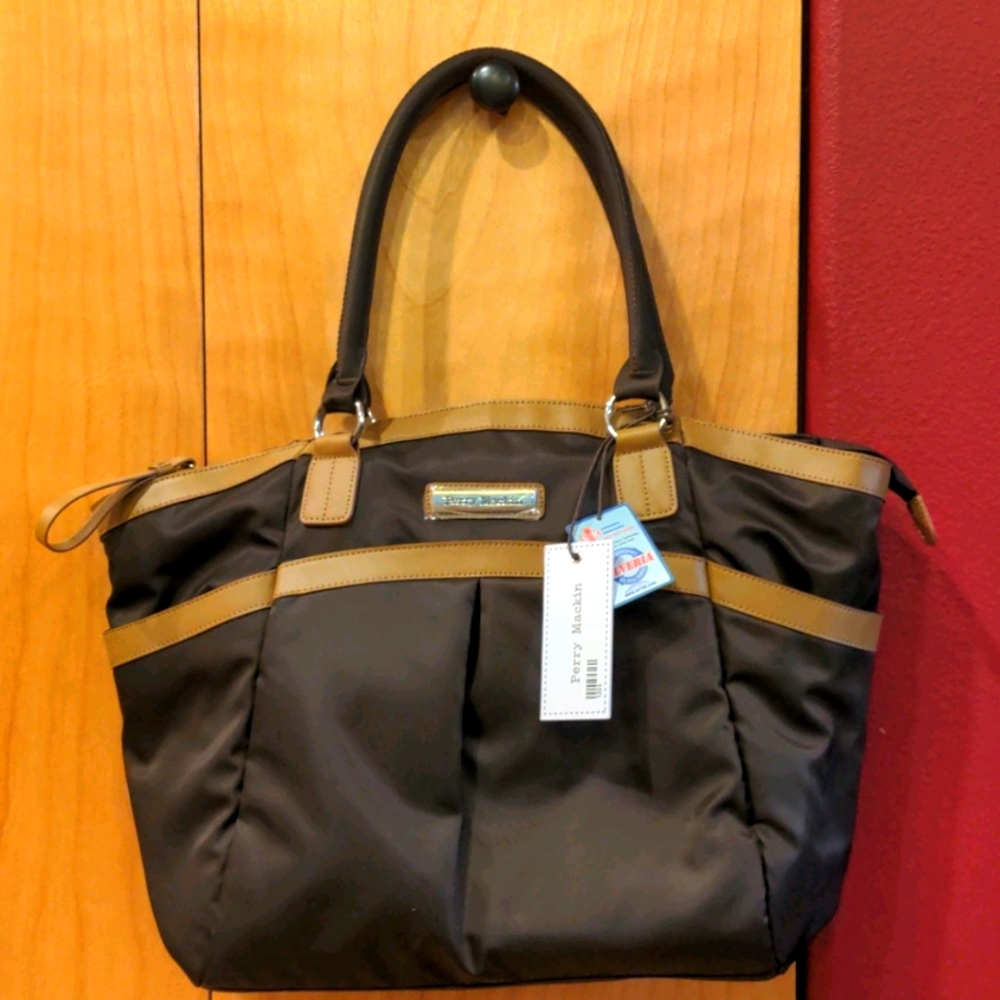 NWT Perry Mackin Harper Diaper bag